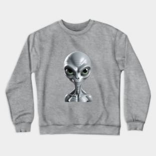 Alien Grey Crewneck Sweatshirt